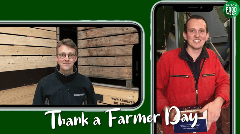 Thank a Farmer day 2021: cake for farmer Koen!