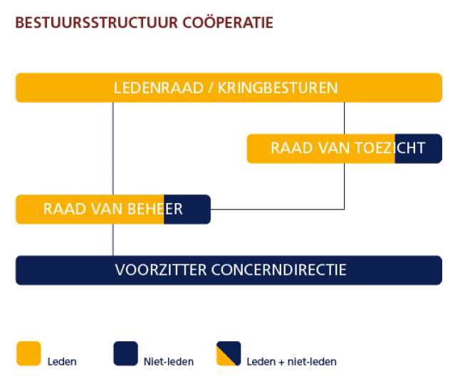 Cosun bestuursstructuur coöperatie