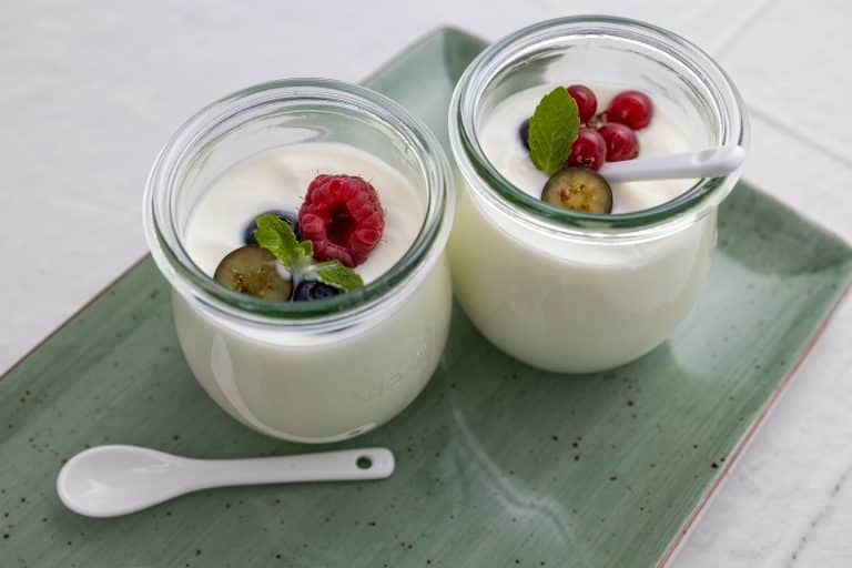 Plant-based alternative to yoghurt, without a beany aftertaste